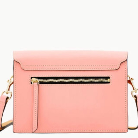 Dooney & Bourke Beacon East West Flap Crossbody Light Pink - Picture 14 of 15